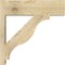 Ekena Millwork Funston Block Rough Sawn Outlooker, Douglas Fir, 8"W x 26"D x 26"H OUT08X26X26FST05RDF - alternate 4